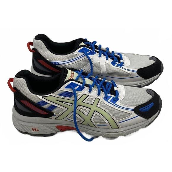 Asics Gel Venture 6 Glacier Grey Whisper Green Men's Sz9 - Picture 2 of 6